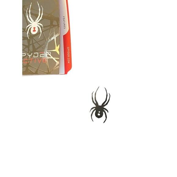 NWT Spyder Active Zip Black Red Long Sleeve Athletic Large Breathable Quick Dry - Picture 4 of 11